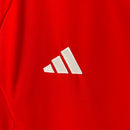Camisa Real Murcia I 23/24 - Torcedor Adidas Masculina - Vermelha com detalhes em branco