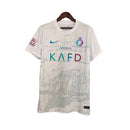 Camisa Al-Nassr II 23/24 - Torcedor Nike Masculina - Branca com detalhes em roxo e azul e cinza