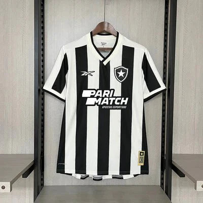 Reebok Botafogo 24/25 Casa - Preta e Branca (patrocinadores) 24/25 Home Jersey Men's Fan Version product image