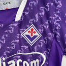 Kit Infantil Fiorentina I Kappa 23/24 - Roxo com detalhes em branco