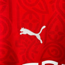 Camisa Rennes I 23/24 - Torcedor Puma Masculina - Vermelha com detalhes em preto e branco