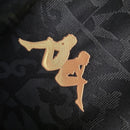 Camisa Regata Vasco da Gama 23/24 - Kappa Torcedor Masculina - Preta com detalhes em dourado