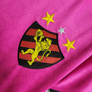 Camisa Sport Edição especial outubro rosa 23/24 - Feminina Umbro - Rosa com detalhes preto
