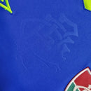 Camisa Fluminense Goleiro III 23/24 Umbro Torcedor Masculina - Azul com detalhes amarelo
