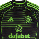 Camisa Celtic II 25/26 - Torcedor Adidas Feminina - Preta e verde
