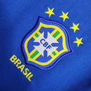 Camisa Seleção Brasileira Retrô II 1997 Nike Torcedor Masculina - Azul com detalhes em branco