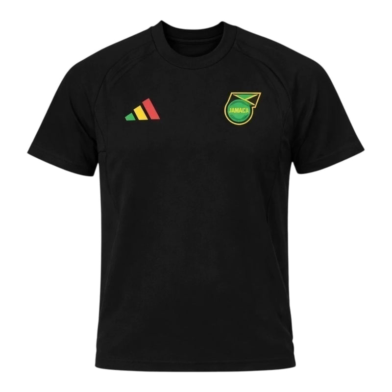 Camisa Seleção Jamaica Treino 26/27 - Torcedor Adidas Masculina - Preta