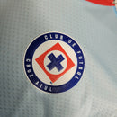 Camisa Cruz Azul do México II 23/24 - Jogador Pirma Masculina - Azul com detalhes em vermelho
