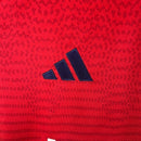 Camisa Osasuna I 23/24 - Torcedor Adidas Masculina - Vermelha com detalhes em azul e branco