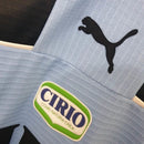 Camisa Retrô Lazio I 1999/2000 - Puma Masculina - Azul e preta