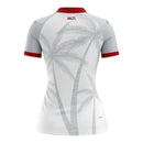 Camisa Seleção Haiti II 26/27 - Torcedor Saeta Feminina - Branca e cinza