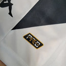 Camiseta regata Vasco da Gama I 23/24 Kappa Torcedor Masculina - Branco com detalhes na faixa em preto