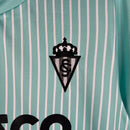 Camisa Sporting Gijon III 23/24 - Torcedor Puma Masculina - Branca e verde com detalhes em preto