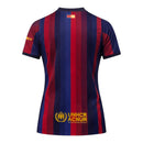Camisa Barcelona I 26/27 - Torcedor Nike Feminina - Azul e vermelha