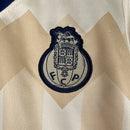Kit Infantil Porto II New Balance 23/24 - Dourado com detalhes em azul