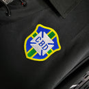 Camisa Retrô Seleção Brasileira Edição especial Goleiro 2004 - Masculina Nike - Preta com detalhes no brasão da cbd
