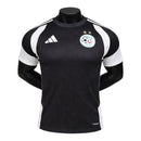 Camisa Seleção Argélia Treino 26/27 - Jogador Adidas Masculina - Preta com detalhes em branco