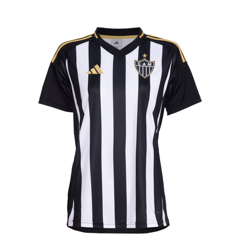 1 Atlético MG 25/26 Preta e branca - (Feminina) 25/26 Home Jersey Women's Fan Version product image