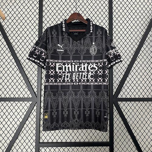 A.C Milan 24/25 Black 24/25 Jersey Men's Fan Version product image