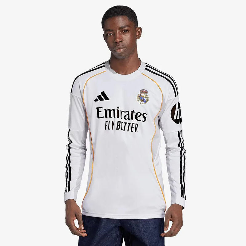 adidas Real Madrid 2025/26 25/26 Home Jersey Long Sleeve Adidas product image