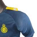 Camisa Al-Nassr II 23/24 - Jogador Dunes Masculina - Azul com detalhes em amarelo