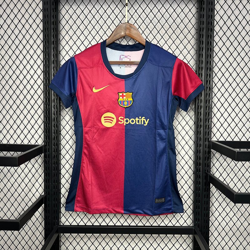 Barcelona Casa l 24/25 Azul e Vermelho - (Feminina) 24/25 Home Jersey Women's Fan Version product image