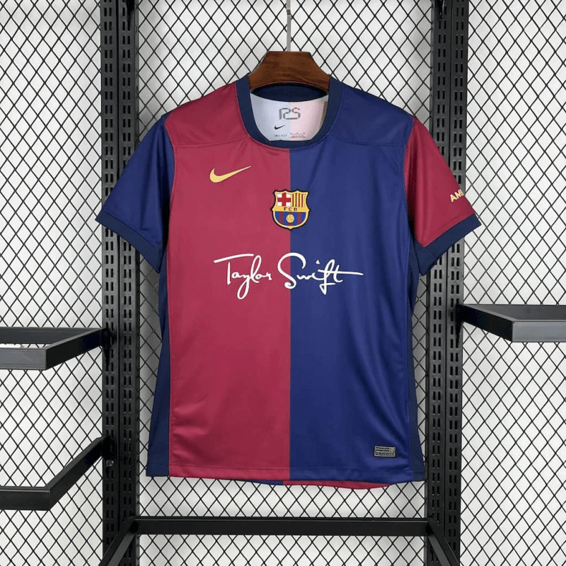 Barcelona Edição Especial Taylor Swift 2025 - Vermelha e Azul - (Feminina) Jersey Women's Fan Version product image