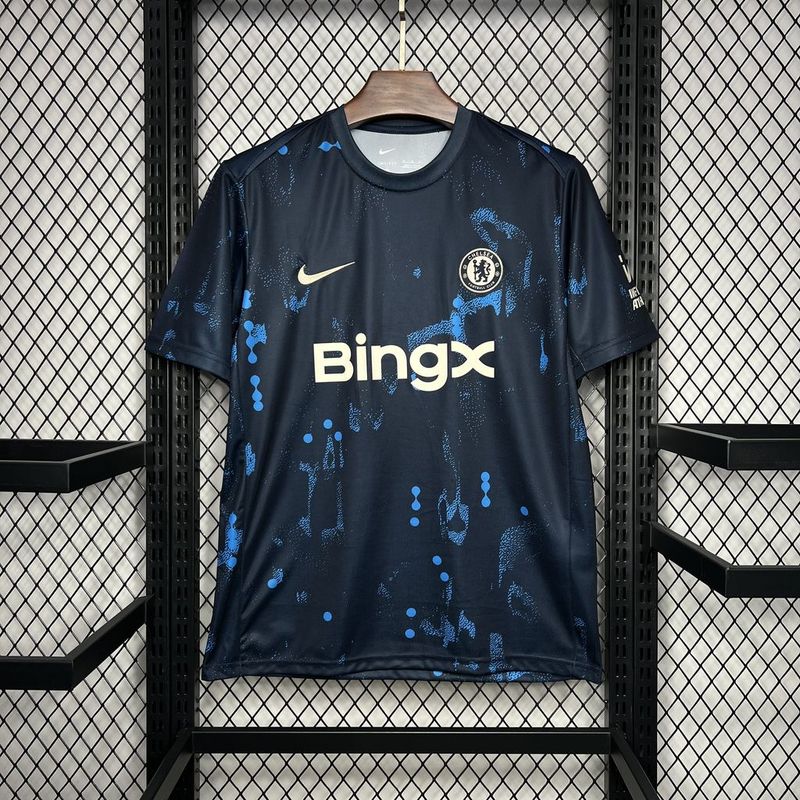 Chelsea Pre jogo 24/25 Azul e preta 24/25 Pre-Match Jersey product image