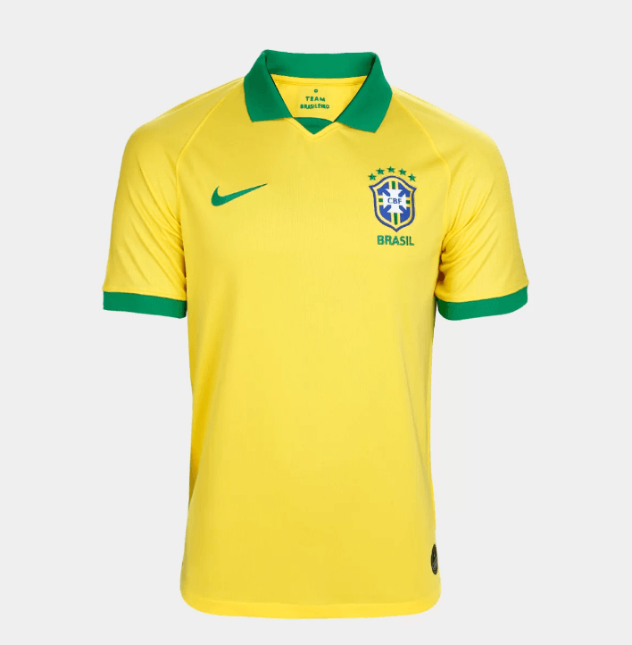 do Brasil Polo Amarela 19/20 Home Polo Shirt product image