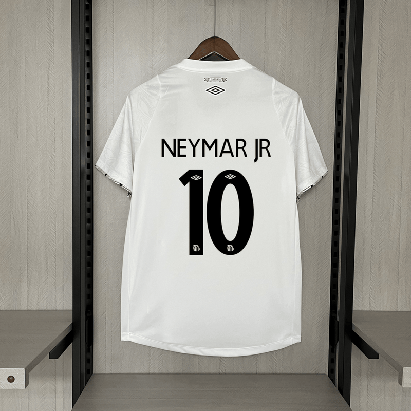 do Santos 24/25 Branca (Neymar JR 10 Incluso) 24/25 Jersey Men's Fan Version product image