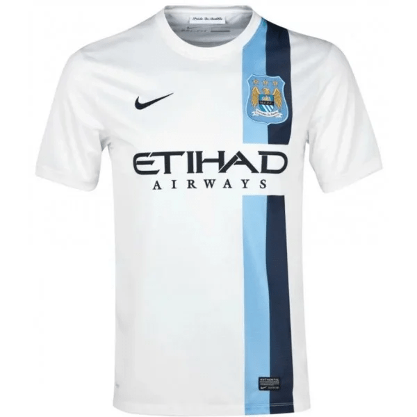 II Manchester City 2013 2014 Away Jersey Retro product image