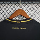 Camisa Lazio 50 Anos 23/24 - Torcedor Mizuno Masculina - Preta