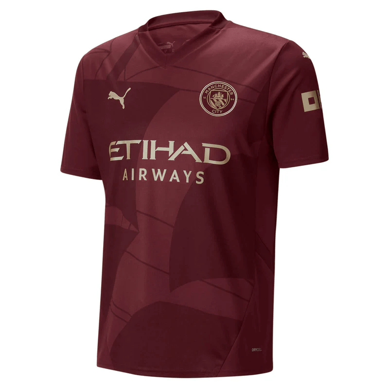 Manchester City Treino 24/25 Vinho 24/25 Training Jersey product image