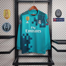 Manga Longa Real Madrid 17-18 Com patchs 17/18 Jersey Long Sleeve product image