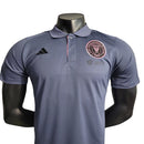 Camisa Inter Miami 23/24 Polo Adidas Masculina - Azul