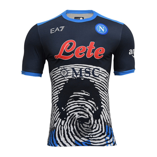 Napoli Especial Maradona 21/22 EA7 - Azul 21/22 Jersey Men's Fan Version product image