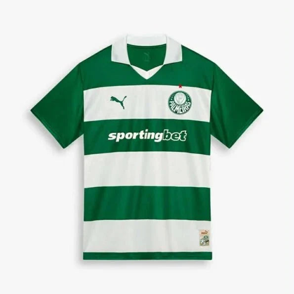 Palmeiras Listrada Verde+Branco Avanti 2025/26 25/26 Jersey Men's Fan Version product image