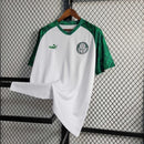 Camisa Palmeiras Treino 23/24 - Torcedor Puma Masculina - Branca com detalhes em verde