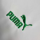 Camisa Palmeiras Treino 23/24 - Torcedor Puma Masculina - Branca com detalhes em verde