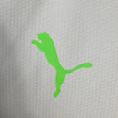 Camisa Palmeiras Treino 23/24 - Torcedor Puma Masculina - Branco e Verde Limão
