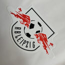 Camisa Red Bull Leipzig 23/24 - Torcedor Nike Masculina - Branca com detalhes em amarelo e vermelho