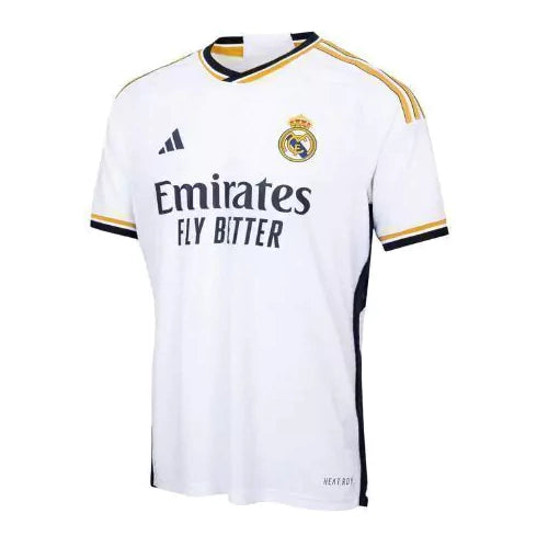 Camisa Real Madrid I 23/24 Torcedor Adidas Masculina - Branco