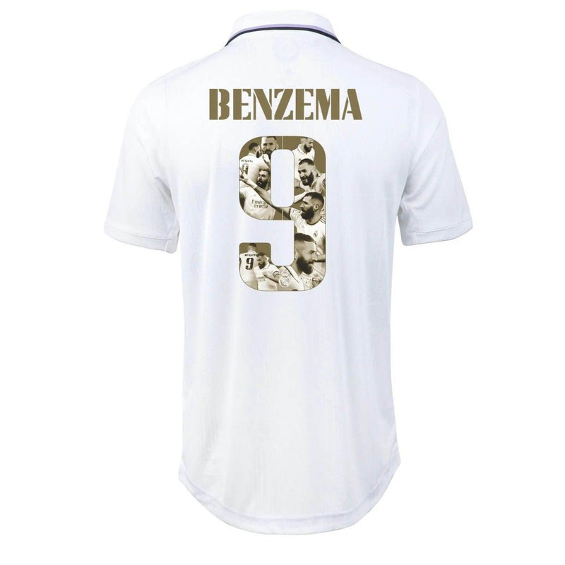 Real Madrid [Bola de Ouro - BENZEMA #9] 22/23 22/23 Jersey Men's Fan Version Adidas product image