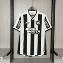 Reebok Botafogo 24/25 Casa - Preta e Branca (Com todos patrocinadores) 24/25 Home Jersey Men's Fan Version product image