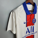 Camisa Retrô Paris Saint-Germain II 2020/21 - Torcedor Nike Masculina - Branca
