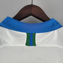 Camisa Seleção Brasileira Copa América 2019/2020 Torcedor Nike Feminina - Branca com detalhes em azul e verde