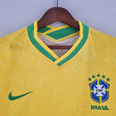 Camisa Seleção Brasileira Edição Especial Cristo Redentor Torcedor Nike Masculina - Amarela