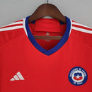 Camisa Seleção do Chile Home 2022 Torcedor Adidas Masculina - Vermelha