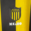 Camisa Peñarol I 23/24 - Torcedor Puma Masculina - Preta e amarela com detalhes em branco