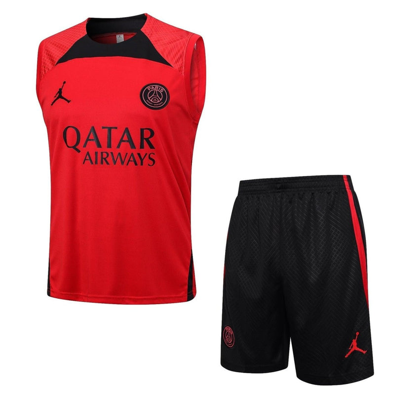 Conjunto Regata Paris Saint Germain - Vermelho e Preto Swingman Jersey product image